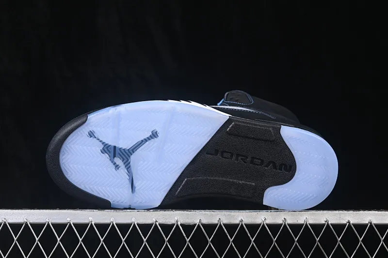 All categories Air Jordan Jordan series basketball shoes Air Jordan 5 TG version Air Jordan 5 Retro "Black University Blue" AJ5 Joe 5 University Blue DD0587-008